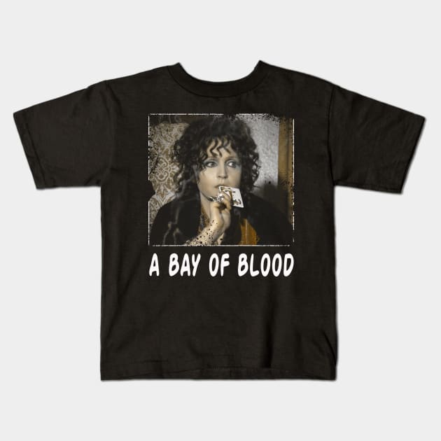 Mystery by the Bay Vintage Film Apparel for Thriller Enthusiasts Kids T-Shirt by alex77alves